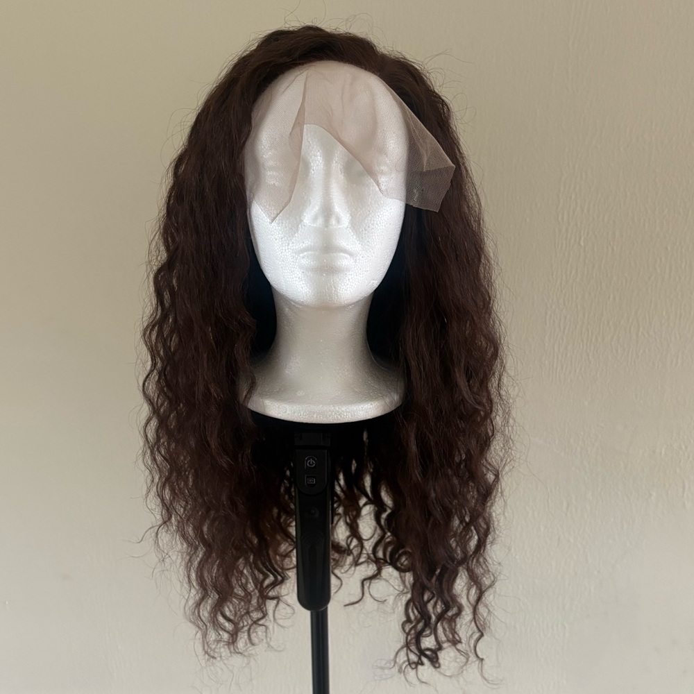 Luxurious Brown Wavy Hair Extension